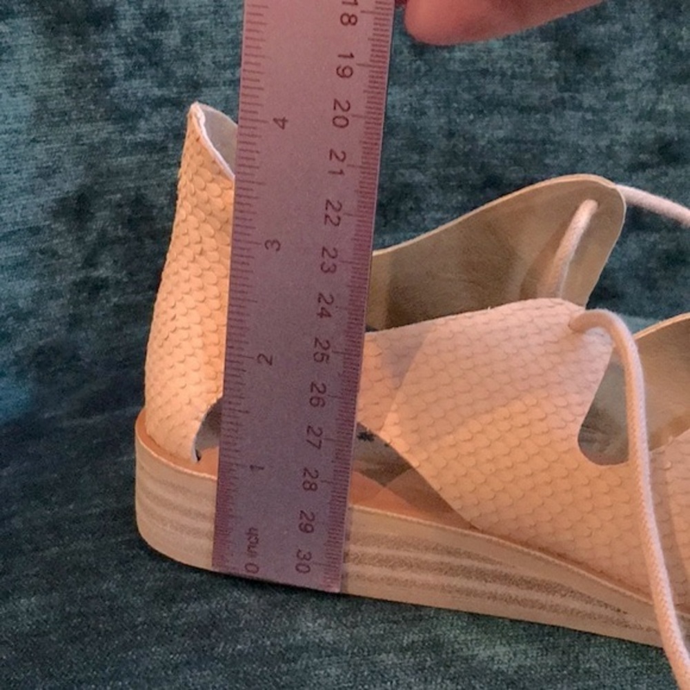 Lucky Brand Blush Lace Up Sandal - Picture 13 of 14